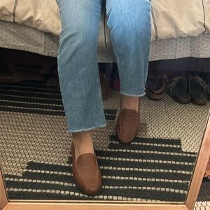 Vintage easy Spirit Slip On‎ Cognac Brown Loafer. Size 7.5